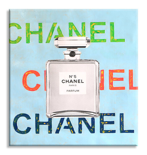 Chanel Hyacinth - Limited Edition Giclee Print on Paper di Dr8 Love, Stampa in vendita su Singulart