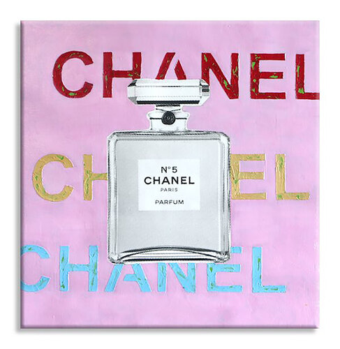 Chanel Musk - Limited Edition Giclee Print on Canvas di Dr8 Love, Stampa in vendita su Singulart