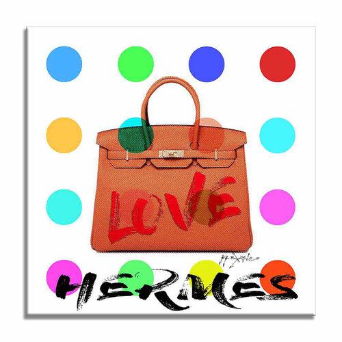 Hermes Love - Limited Edition Giclee Print on Paper de Dr8 Love, Impresión a la venta en Singulart