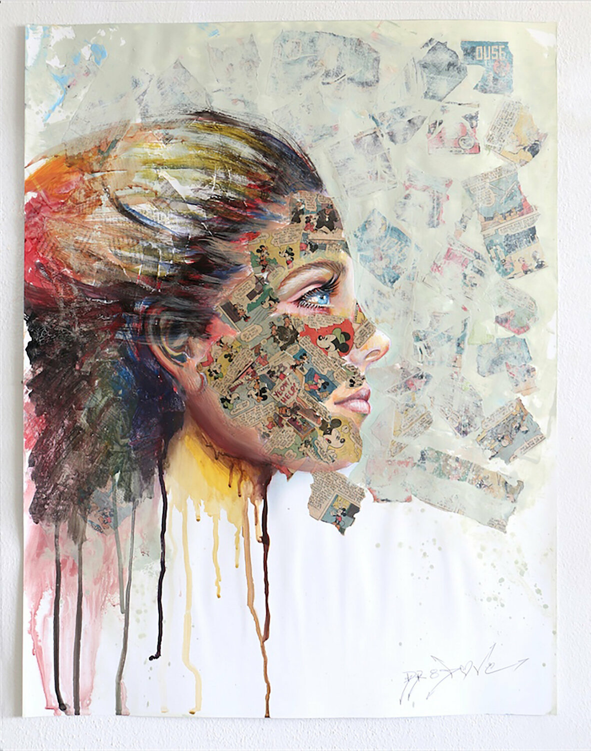 Good Time! - Original Painting on Paper Dr8 Love