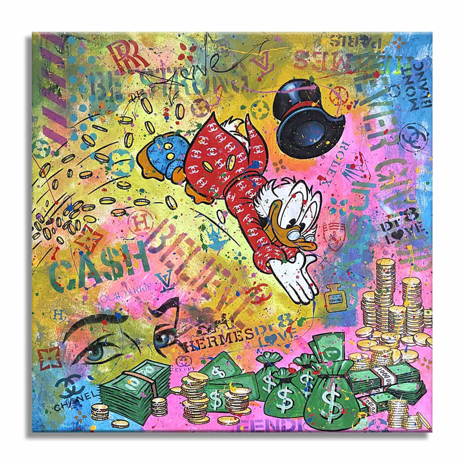 Cash Rules - Limited Edition Giclee Paper Dr8 Love