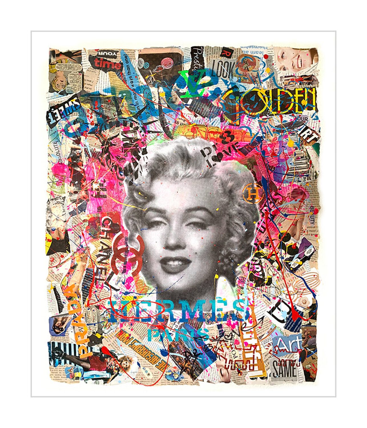 Marilyn Golden - Limited Edition Giclee Paper Dr8 Love Druck zu verkaufen