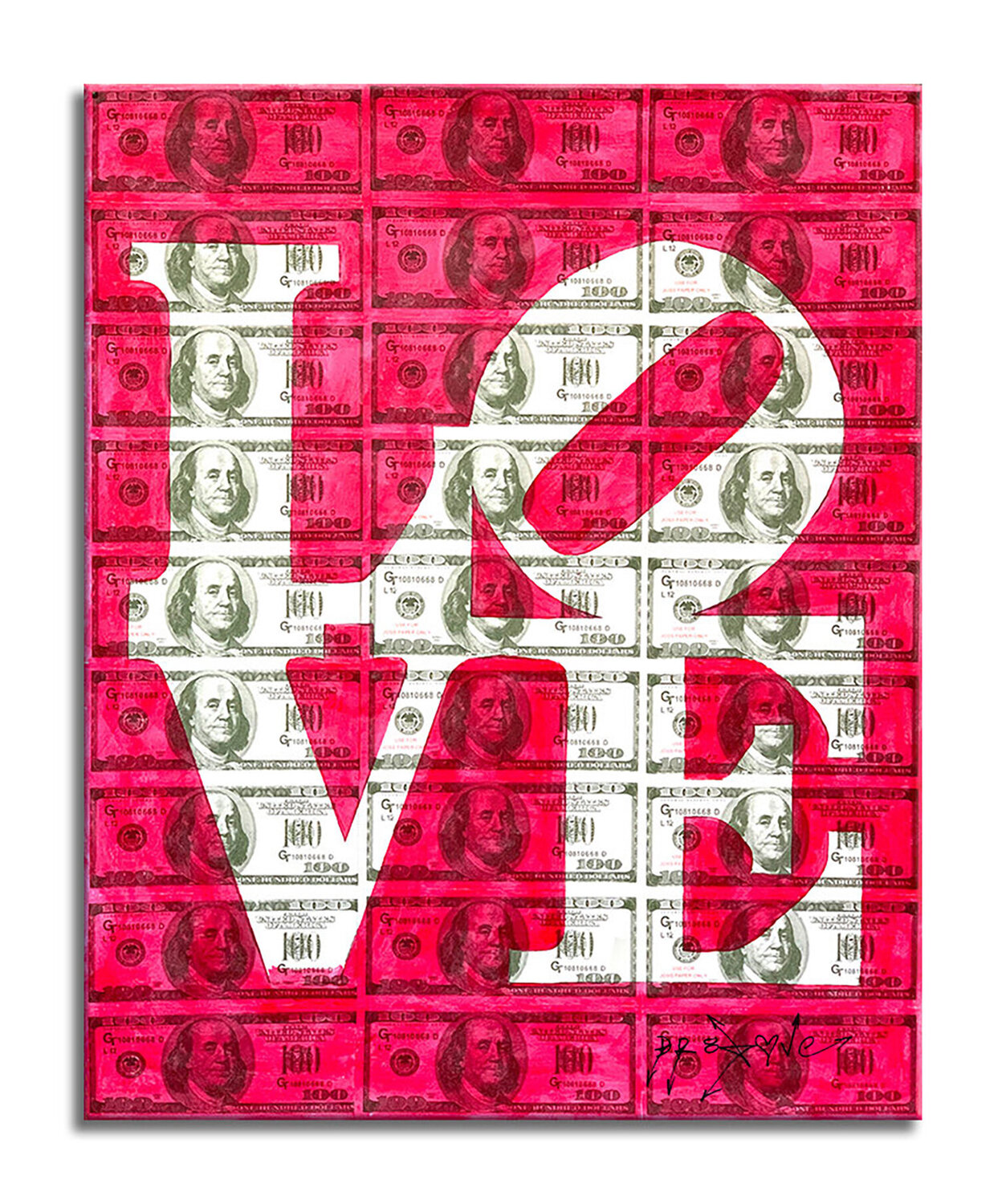 Love Red - Limited Edition Giclee Paper Dr8 Love