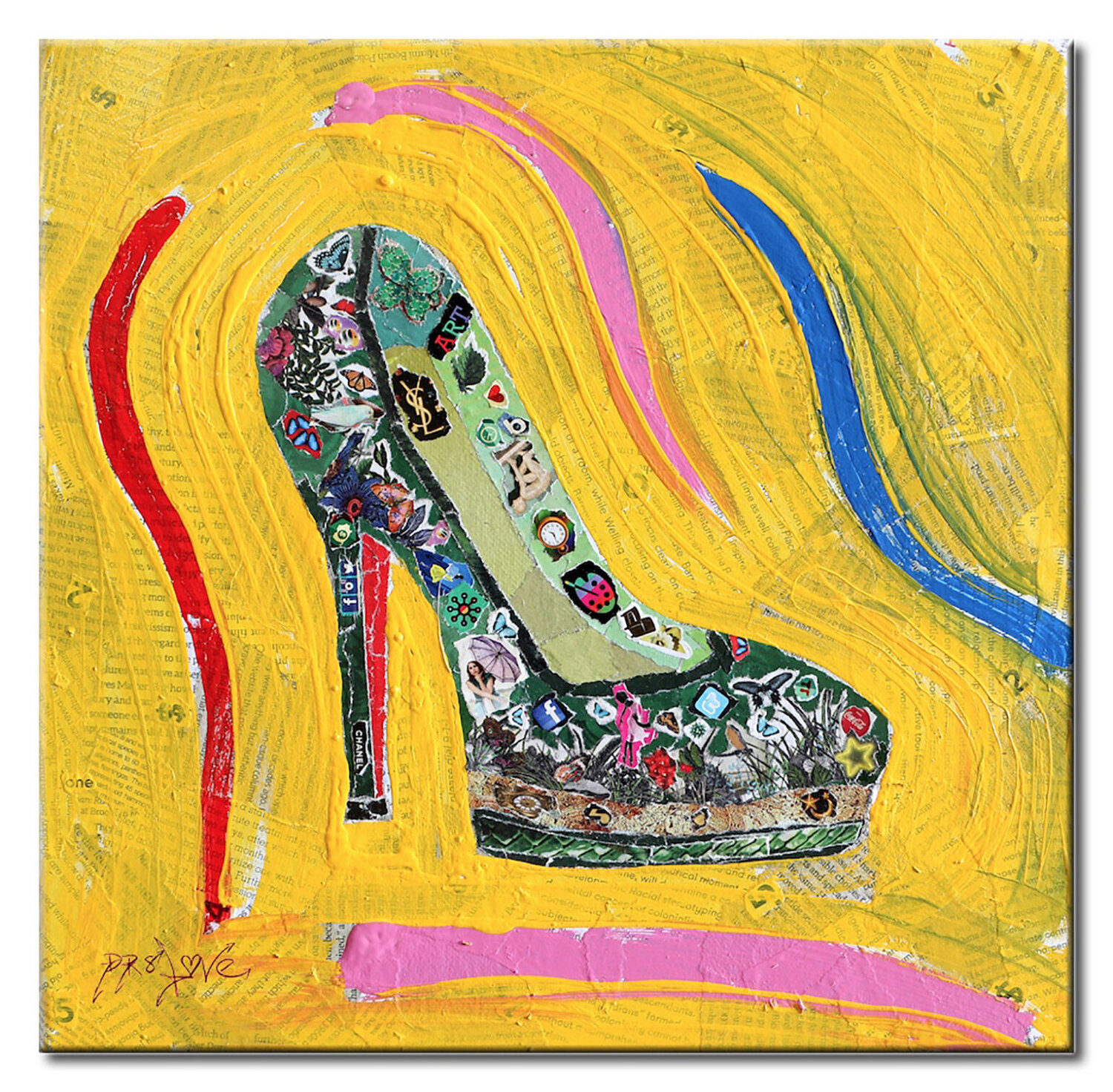 Art - Canvas - Limited Edition Giclee Print Dr8 Love