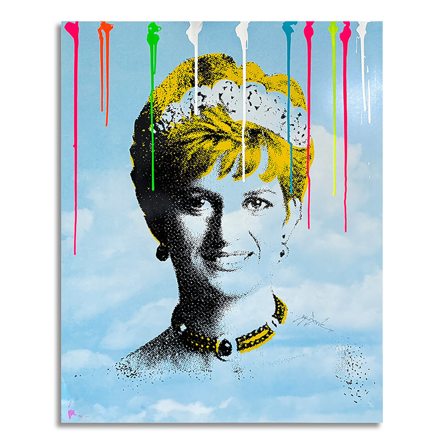 Royal Diana - Limited Edition Giclee Paper Dr8 Love Druck zu verkaufen