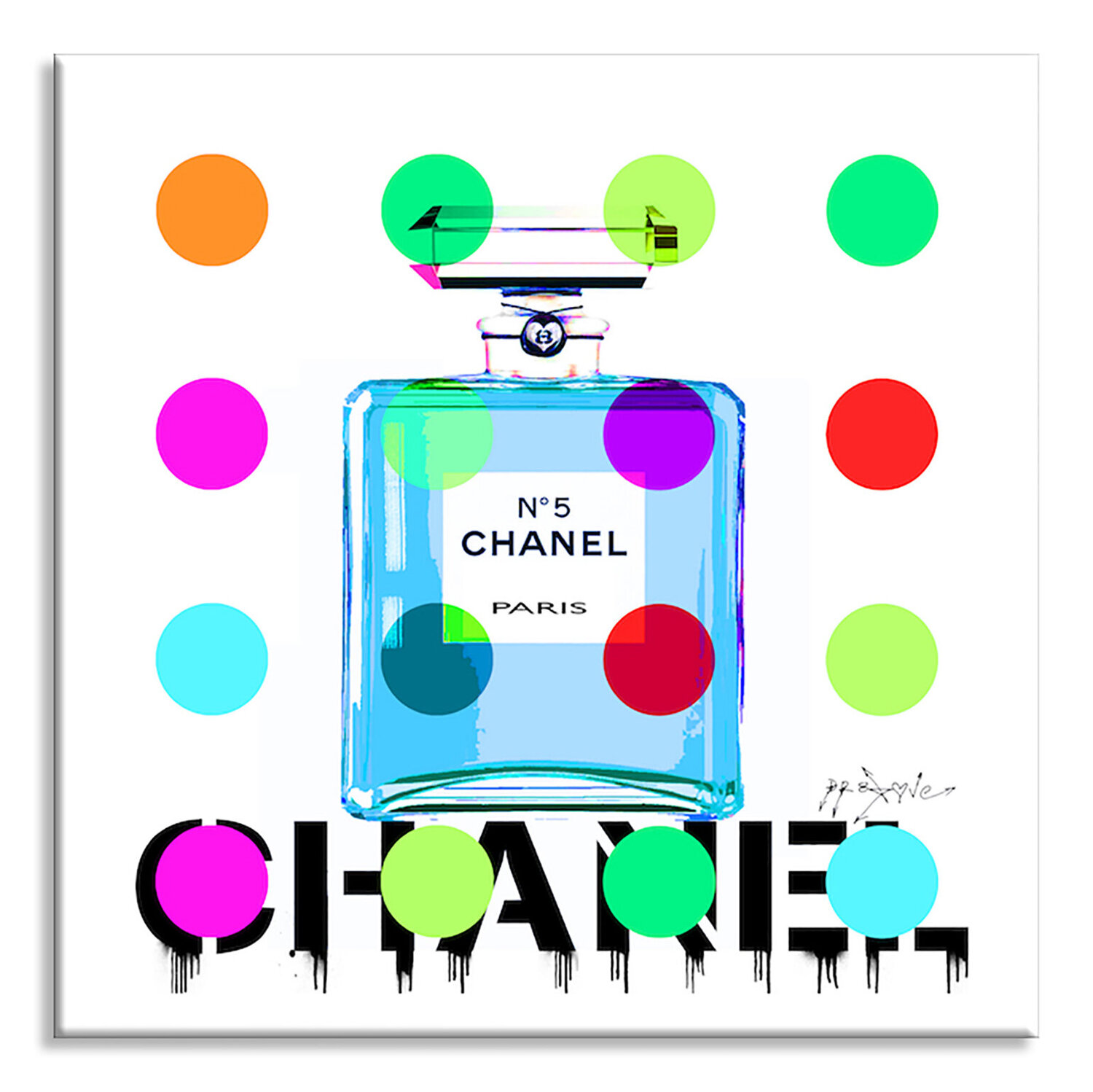 Chanel N5 Color 2 - Limited Edition Giclee Paper Dr8 Love Druck zu verkaufen