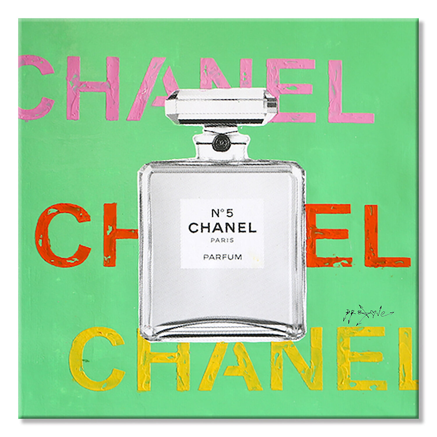 Chanel Vetiver - Limited Edition Giclee Print on Canvas Dr8 Love Druck zu verkaufen