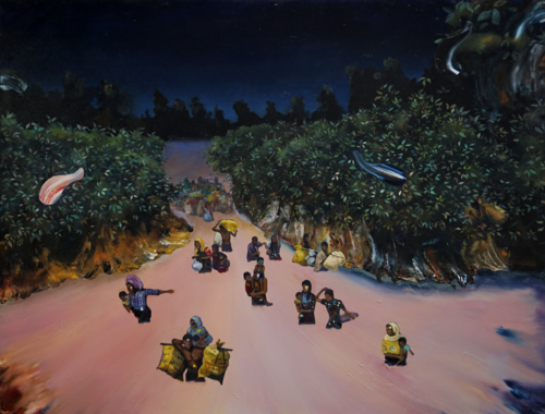 An ordinary day Series  No.06  - Bangladesh di Jay Chung, Pittura in vendita su Singulart