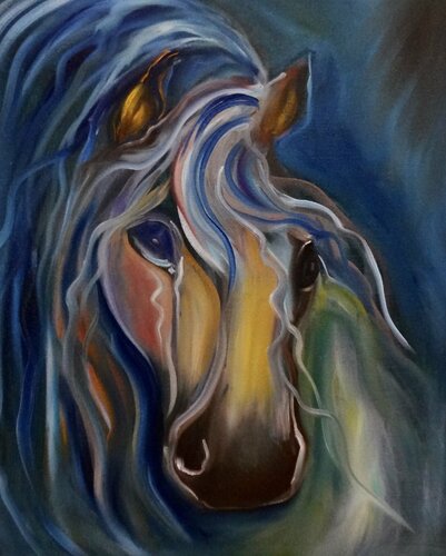 Buckskin von Jenny Lee, Malerei kaufen auf Singulart