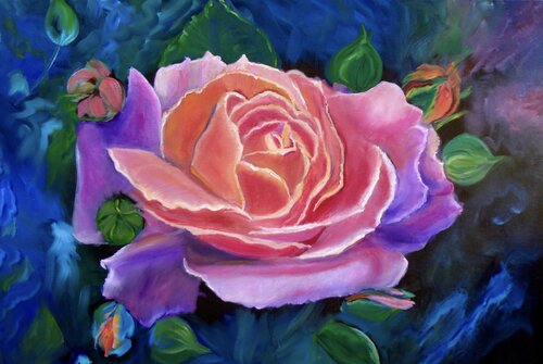 Gala Rose von Jenny Lee, Malerei kaufen auf Singulart