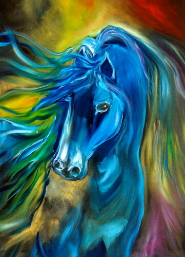 Thunderbolt di Jenny Lee, Pittura in vendita su Singulart