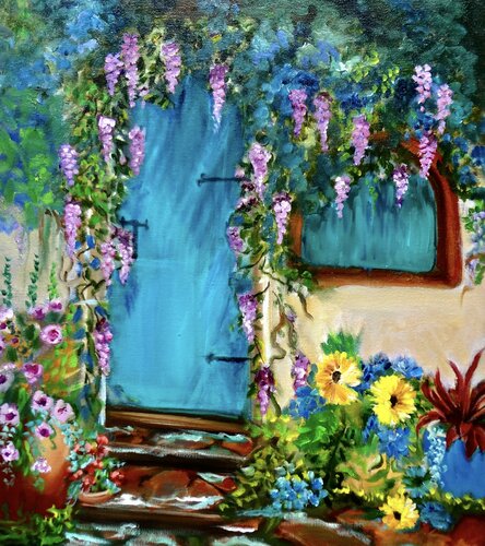 Secret Garden di Jenny Lee, Pittura in vendita su Singulart