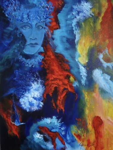 Volcano Goddess von Jenny Lee, Malerei kaufen auf Singulart