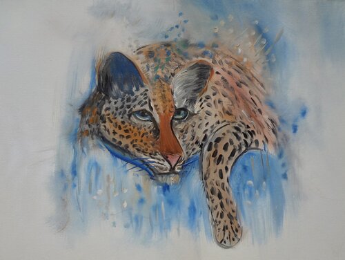Leopard von Jenny Lee, Malerei kaufen auf Singulart