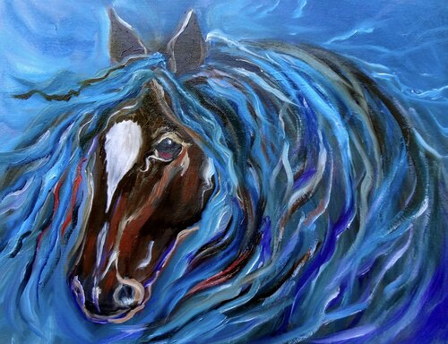 Wild Fury 11 di Jenny Lee, Pittura in vendita su Singulart