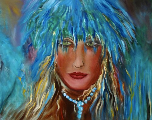 Madam X di Jenny Lee, Pittura in vendita su Singulart