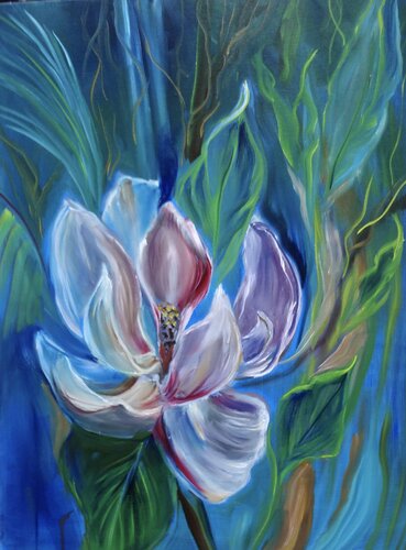 White Purity van Jenny Lee, Schilderij te koop op Singulart