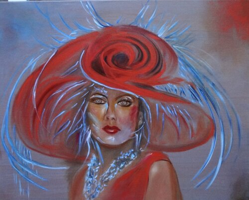 MADAM X van Jenny Lee, Schilderij te koop op Singulart
