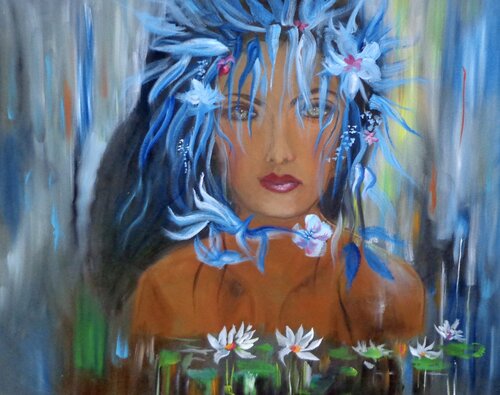 Lady in the Lake von Jenny Lee, Malerei kaufen auf Singulart