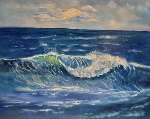 North Shore Wave Hawaii von Jenny Lee, Malerei kaufen auf Singulart