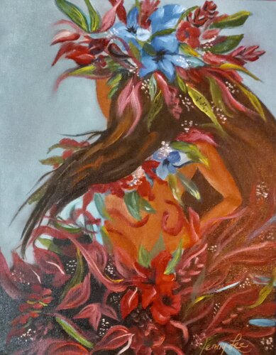 Swing Hula by Jenny Lee, Painting for Sale on Singulart