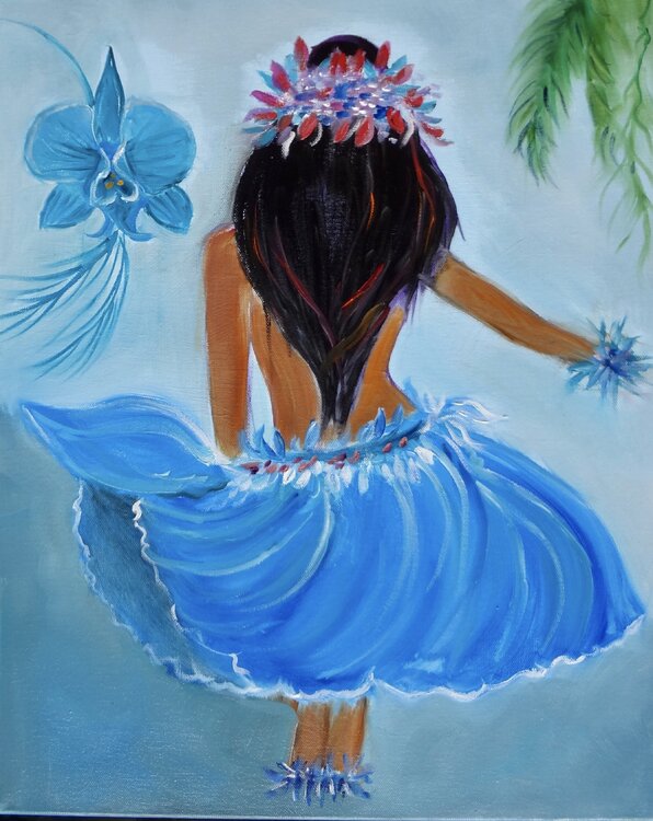 Flirty Hula Hips Jenny Lee
