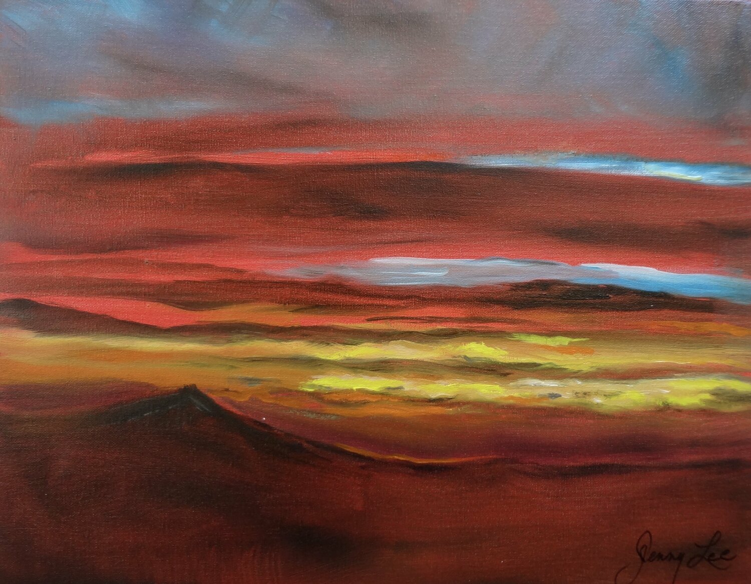 Koko Head Sunrise Jenny Lee
