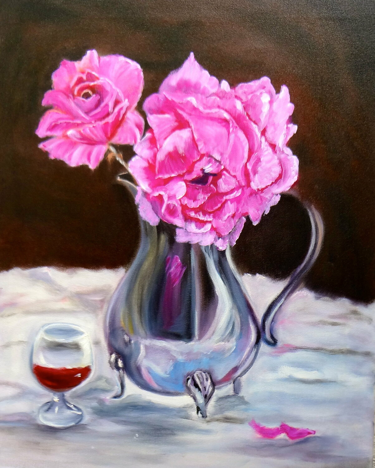 Silver Teapot Jenny Lee