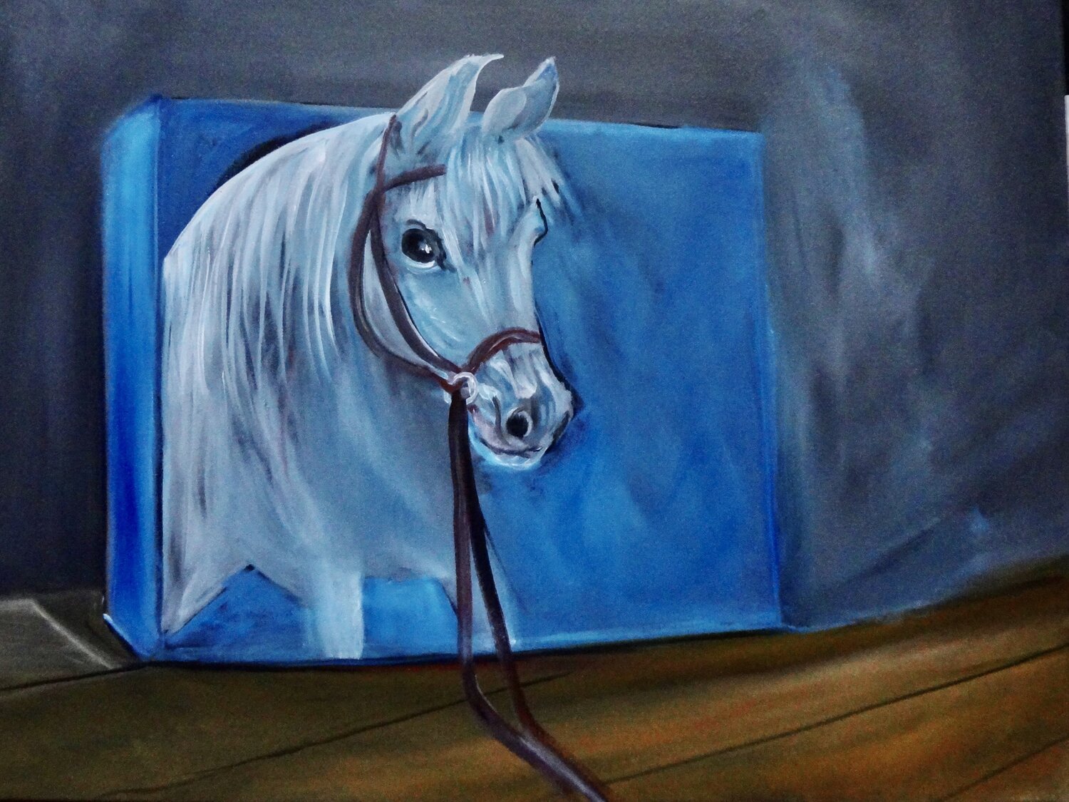 A Horse Painting 3D Jenny Lee