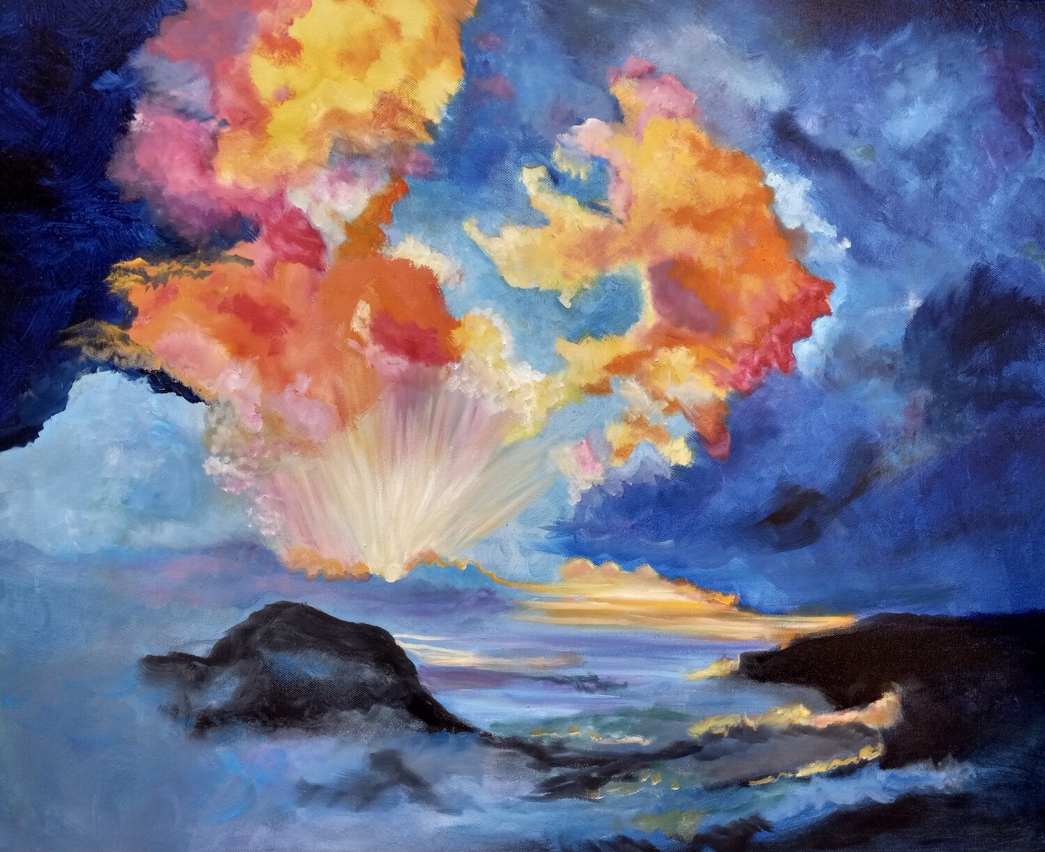 SUNSET TROPICAL HAWAII Jenny Lee