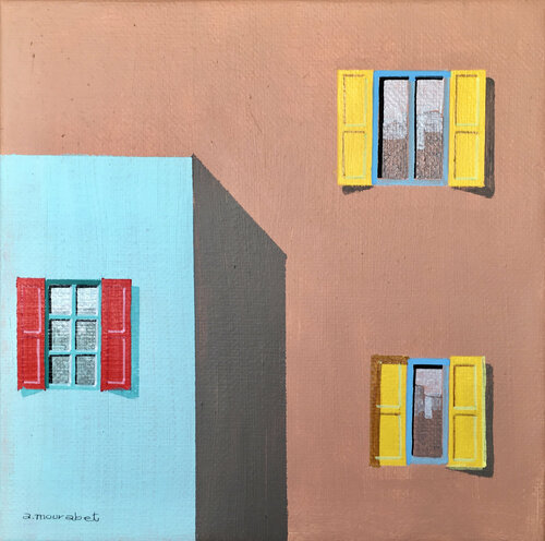 The Neighbour's Window van Ali Mourabet, Schilderij te koop op Singulart