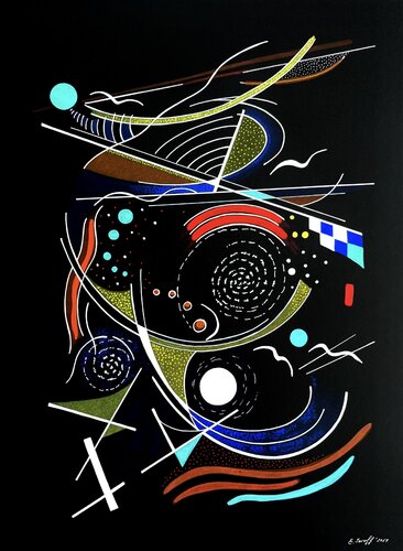 Stormy Day. Costa Brava von Elena Seroff, Werk auf Papier kaufen auf Singulart