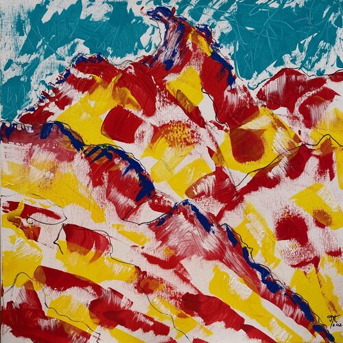Found My Sun von Jennifer Tymowska, Malerei kaufen auf Singulart