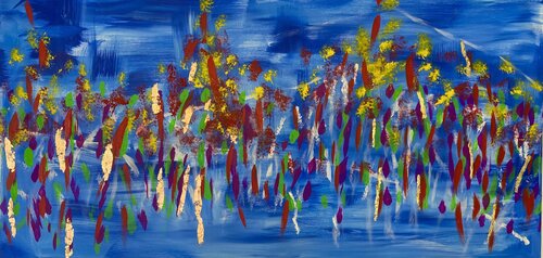 Fire Dance de Jennifer Tymowska, Pintura a la venta en Singulart