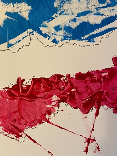 Village in Snow von Jennifer Tymowska, Malerei kaufen auf Singulart