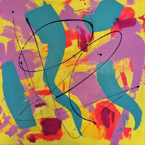 URBANity One – MUSIC de Jennifer Tymowska, Pintura a la venta en Singulart