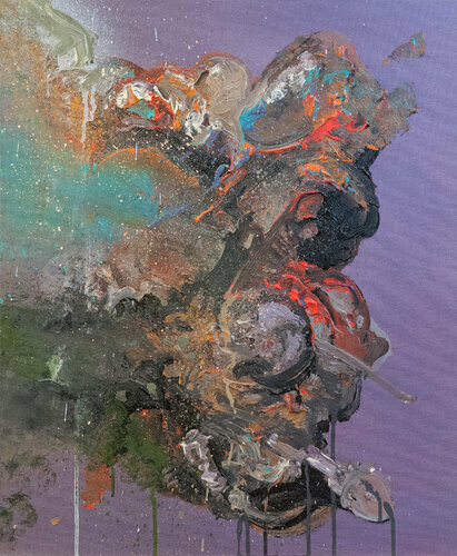 Eléments d'âme en flottement 6 van Arnaud Gautron, Schilderij te koop op Singulart