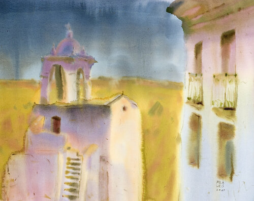 The Calm Before The Storm von Mila Weis, Werk auf Papier kaufen auf Singulart