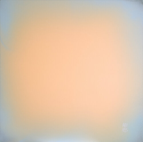 The Beginning Peach Fuzz di Mila Weis, Pittura in vendita su Singulart