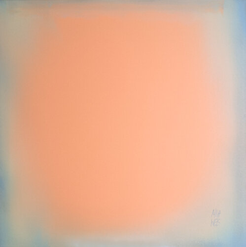 The Beginning Peach Fuzz Play by Mila Weis, Painting for Sale on Singulart