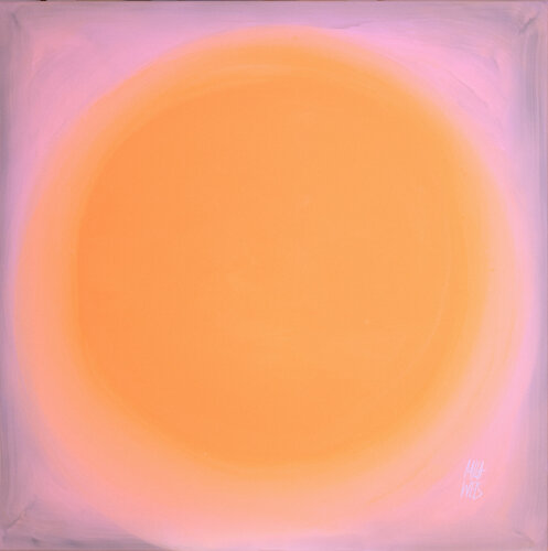 The Beginning Papaya by Mila Weis, Painting for Sale on Singulart