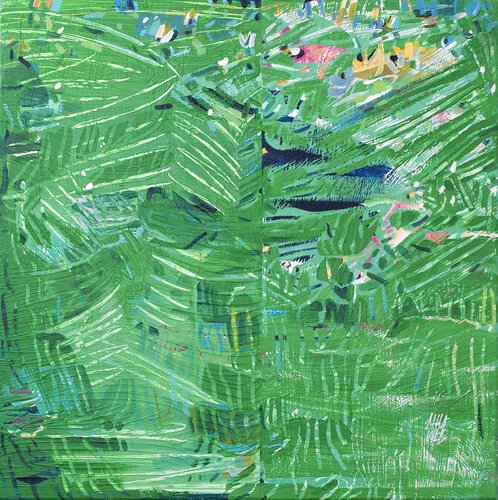 Green Garden von Mila Weis, Malerei kaufen auf Singulart