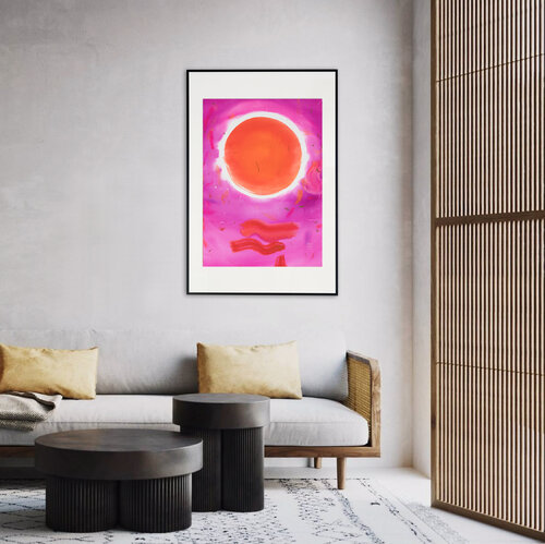 Red Of Sun von Mila Weis, Malerei kaufen auf Singulart