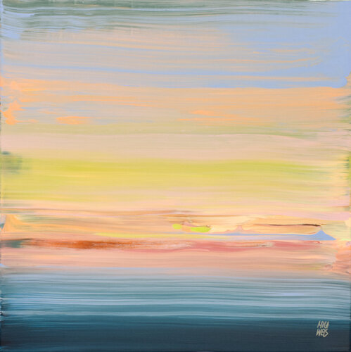 Sunrise Colors No. 1 par Mila Weis, Peinture en vente sur Singulart