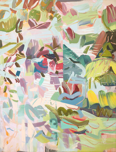 Tropical Garden von Mila Weis, Malerei kaufen auf Singulart