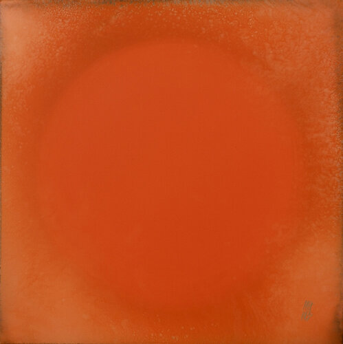The Beginning / Hot Red par Mila Weis, Peinture en vente sur Singulart
