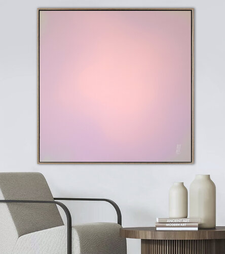 The Beginning / Novelle Pink de Mila Weis, Pintura a la venta en Singulart