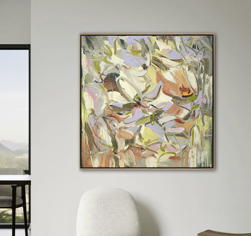White Blooms by Mila Weis, Painting for Sale on Singulart