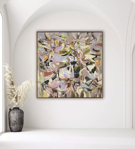 White Flowers par Mila Weis, Peinture en vente sur Singulart