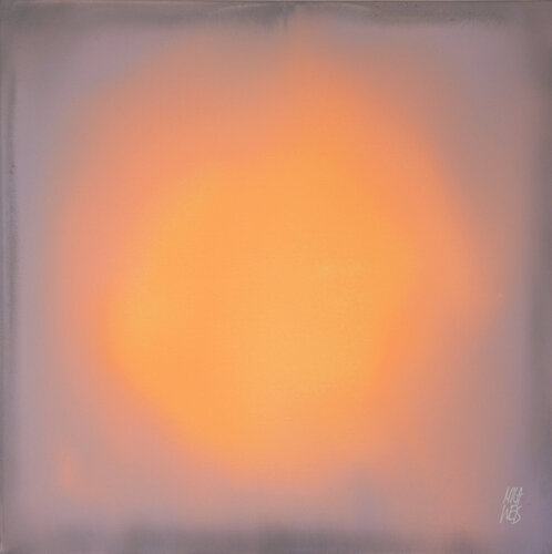 The Beginning / Coral Peach von Mila Weis, Malerei kaufen auf Singulart